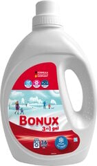 Bonux Polar Ice Fresh skystas skalbimo gelis, 1,8l x 2 vnt. kaina ir informacija | Skalbimo priemonės | pigu.lt