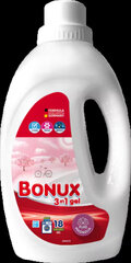 Bonux Pure Magnolia skystas skalbimo gelis, 0,9l/18sk. x 3 vnt. kaina ir informacija | Skalbimo priemonės | pigu.lt