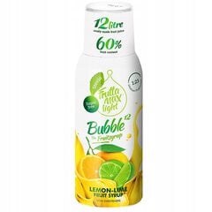 FruttaMax Lime LIGHT Lime sirupas 500 ml + Ice TEA LEMON GREEN Light 500 ml kaina ir informacija | Gazuoto vandens aparatai ir priedai | pigu.lt