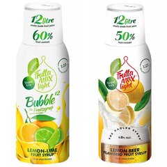 FruttaMax Lime LIGHT laimo sirupas 500 ml+Lime Lime Light sirupas 500 ml kaina ir informacija | Gazuoto vandens aparatai ir priedai | pigu.lt