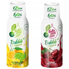 FruttaMax Lime LIGHT Laimo sirupas 500 ml+Prune LIGHT 500 ml kaina ir informacija | Gazuoto vandens aparatai ir priedai | pigu.lt