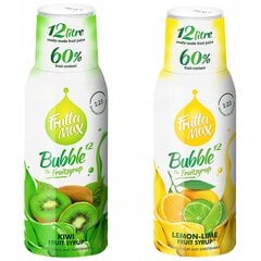 Sirupas FruttaMax KIWI 500 ml+CYTRY LAMON 500ml kaina ir informacija | Gazuoto vandens aparatai ir priedai | pigu.lt