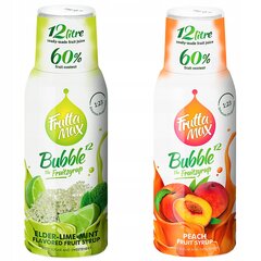 Sirupas FruttaMax LIMON MINT BEZ 500ml+BEROSCINIA 500ml kaina ir informacija | Gazuoto vandens aparatai ir priedai | pigu.lt