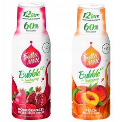 Sirupas FruttaMax GRANATE 500ml+BERROSCINIA 500ml kaina ir informacija | Gazuoto vandens aparatai ir priedai | pigu.lt