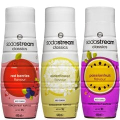 SodaStream Red Berries Zero kaina ir informacija | Gazuoto vandens aparatai ir priedai | pigu.lt