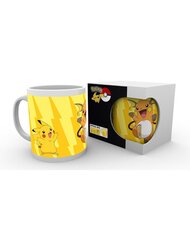 Pikachu Evolve Pokemon Mug 320 ml kaina ir informacija | Žaidėjų atributika | pigu.lt