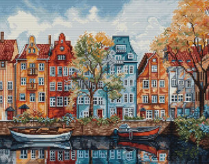 Siuvinėjimo rinkiniai "Copenhagen" 30x24cm SBU5046 Luca-S kaina ir informacija | Siuvinėjimo priemonės | pigu.lt