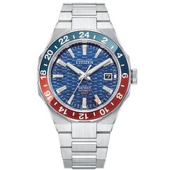 Citizen Series 8 GMT Automatic NB6030-59L NB6030-59L kaina ir informacija | Moteriški laikrodžiai | pigu.lt