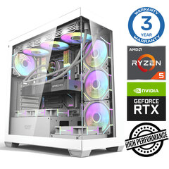 Intop Ryzen 5 7500F kaina ir informacija | Stacionarūs kompiuteriai | pigu.lt