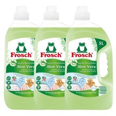 Frosch prausimosi gelis Aloe Vera, 3 x 5L kaina ir informacija | Frosch Virtuvės, buities, apyvokos prekės | pigu.lt