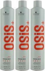 Schwarzkopf Osis+ Session Extra Strong 500ml X 3 buteliukai kaina ir informacija | Plaukų formavimo priemonės | pigu.lt