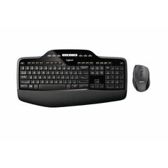 'Klaviatūra Logitech Wireless Desktop MK710' kaina ir informacija | Klaviatūros | pigu.lt