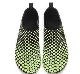 Обувь для плавания Sixspace, зеленая, 43 EU цена и информация | Обувь для плавания | pigu.lt