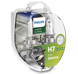 Автомобильные лампы Philips H7 LongLife, 2 шт. цена и информация | Автомобильные лампочки | pigu.lt