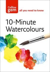 10-Minute Watercolours kaina ir informacija | Knygos apie meną | pigu.lt