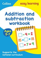 Addition and Subtraction Workbook Ages 5-7: Ideal for Home Learning kaina ir informacija | Knygos paaugliams ir jaunimui | pigu.lt