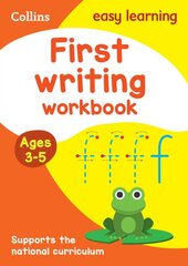 First Writing Workbook Ages 3-5: Ideal for Home Learning kaina ir informacija | Knygos paaugliams ir jaunimui | pigu.lt