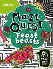 Feast Beasts: Solve 50 Mazes in This Adventure Story for Kids Aged 7plus kaina ir informacija | Knygos paaugliams ir jaunimui | pigu.lt