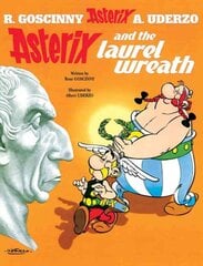 Asterix: Asterix and The Laurel Wreath: Album 18 цена и информация | Книги для подростков и молодежи | pigu.lt