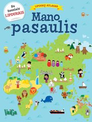 Lipdukų atlasas. Mano pasaulis (su plakatu) цена и информация | Книжки - раскраски | pigu.lt