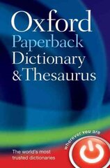 Oxford Paperback Dictionary & Thesaurus 3rd Revised edition kaina ir informacija | Užsienio kalbos mokomoji medžiaga | pigu.lt