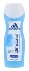 Dušo želė Adidas Climacool moterims 250 ml kaina ir informacija | Dušo želė, aliejai | pigu.lt