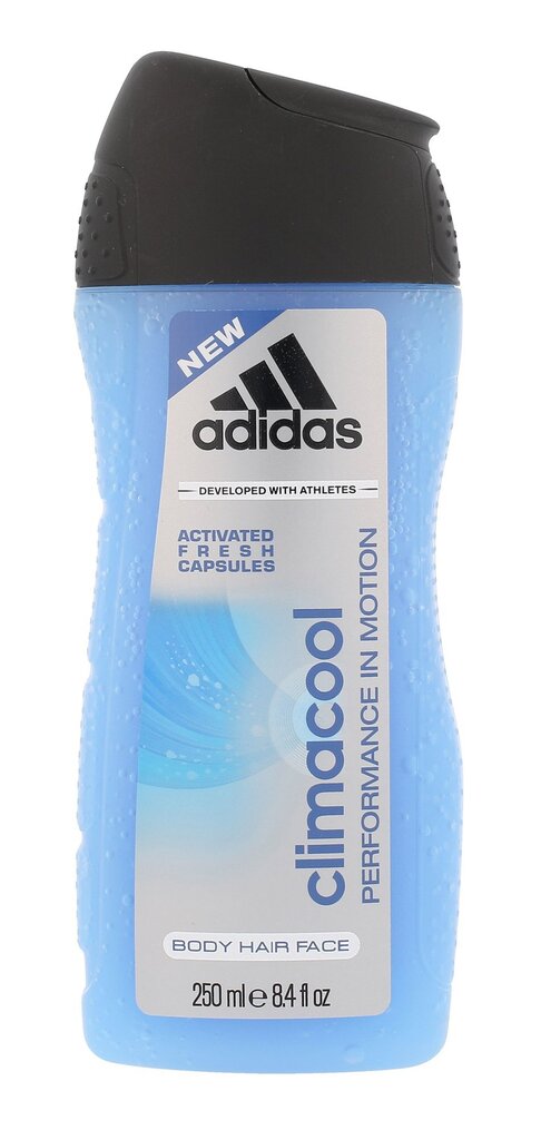 Dušo želė Adidas Climacool vyrams 250 ml цена и информация | Dušo želė, aliejai | pigu.lt