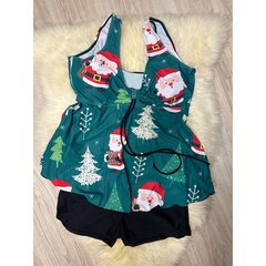 Moteriški kalėdiniai maudymosi kostiumėliai Wihnsinop, žalia kaina ir informacija | Maudymosi kostiumėliai | pigu.lt