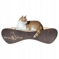 BIG Mruu&amp;Pruu CARDBOARD DRAP 70x23x24 см BRONZE цена и информация | Когтеточки | pigu.lt