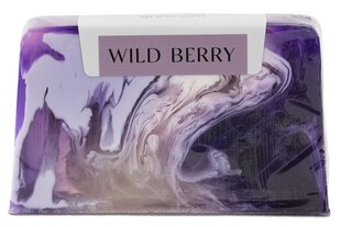 Rankų darbo Glicerino muilas Wild Berry, Greenum, 2gab. x 100 g kaina ir informacija | Muilai | pigu.lt