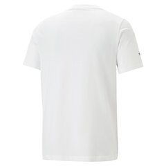 PUMA baltos spalvos laisvalaikio marškinėliai vyrams BMW MMS Tee M4 GT3 PUMA White - 53891502 53891502.XXL kaina ir informacija | Vyriški marškinėliai | pigu.lt