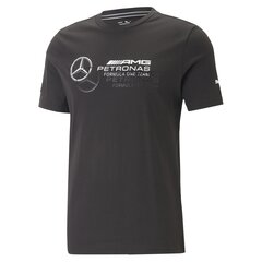 PUMA juodos spalvos laisvalaikio marškinėliai vyrams MAPF1 Logo Tee PUMA Black - 53848201 53848201.XXL цена и информация | Мужские футболки | pigu.lt