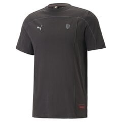 PUMA juodos spalvos laisvalaikio marškinėliai vyrams Ferrari Style Tee PUMA Black - 53833201 53833201.XXL цена и информация | Мужские футболки | pigu.lt