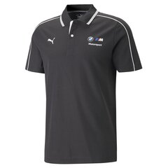 PUMA juodos spalvos laisvalaikio marškinėliai vyrams BMW MMS Polo PUMA Black - 53813501 53813501.XXL kaina ir informacija | Vyriški marškinėliai | pigu.lt