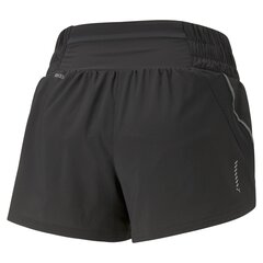 PUMA juodos spalvos bėgimo šortai moterims RUN WOVEN 3 SHORT W PUMA Black - 52328801 52328801.XS цена и информация | Спортивная одежда для женщин | pigu.lt