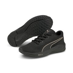 PUMA juodos spalvos bėgimo batai vyrams Aviator Puma Black-Rose Gold - 19517506 19517506.44 kaina ir informacija | Kedai vyrams | pigu.lt