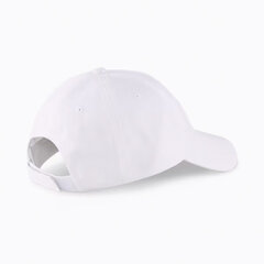 PUMA baltos spalvos laisvalaikio kepurė suaugusiems Ess Cap III Puma White - 02366902 02366902.ADULT цена и информация | Женские шапки | pigu.lt