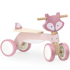 VIGA PolarB Wooden Fox Ride ant minkštų ratų kaina ir informacija | Dviračiai | pigu.lt