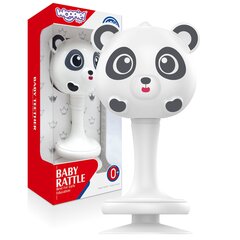 Barškutis Woopie Baby Rattle White and Black Panda kaina ir informacija | Žaislai kūdikiams | pigu.lt