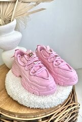 Women's Sneakers on Chunky Sole Pink Nevela 32895-21 kaina ir informacija | Sportiniai bateliai, kedai moterims | pigu.lt