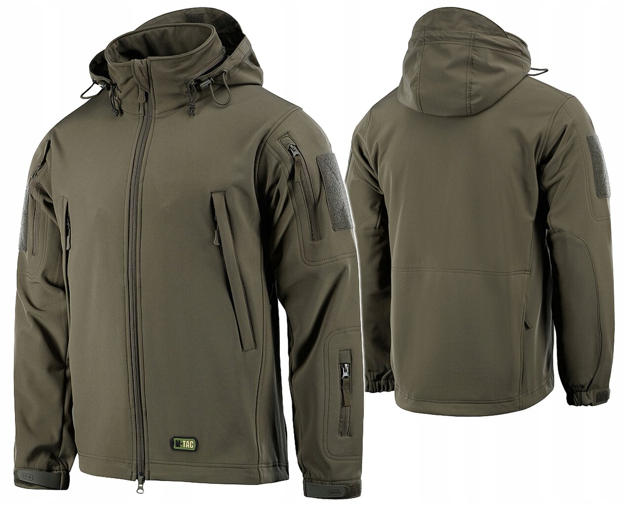 Vyriška striukė, M-Tac, Softshell, Olive kaina ir informacija | Vyriškos striukės | pigu.lt