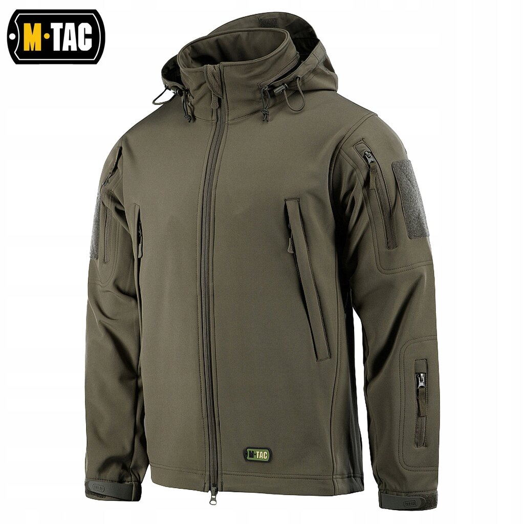 Vyriška striukė, M-Tac, Softshell, Olive kaina ir informacija | Vyriškos striukės | pigu.lt