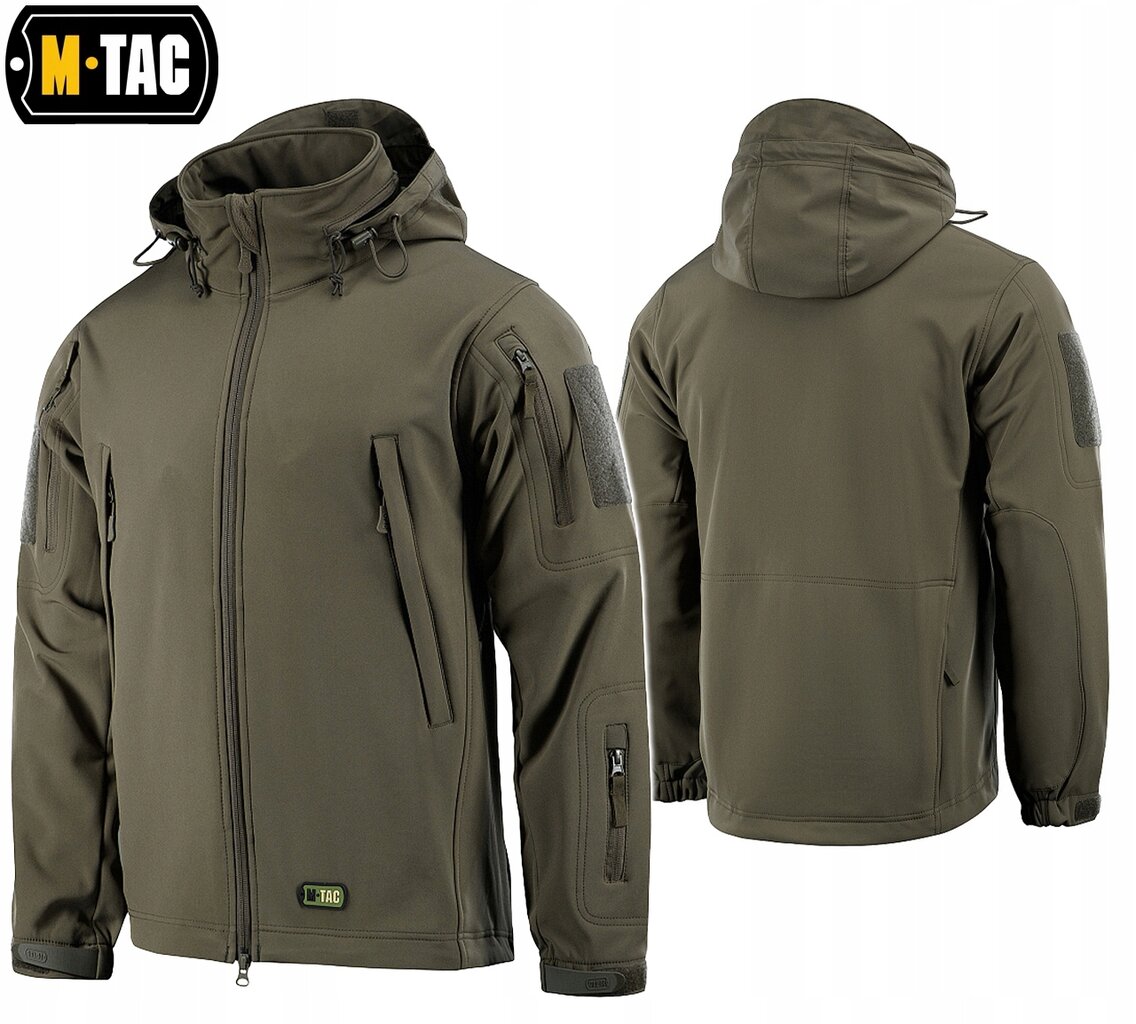 Vyriška striukė, M-Tac, Softshell, Olive kaina ir informacija | Vyriškos striukės | pigu.lt