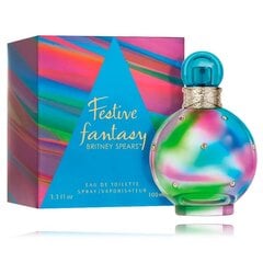 Tualetinis vanduo Britney Spears Festive Fantasy EDT moterims, 100 ml kaina ir informacija | Kvepalai moterims | pigu.lt