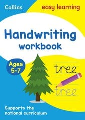 Handwriting Workbook Ages 5-7: Ideal for Home Learning kaina ir informacija | Knygos paaugliams ir jaunimui | pigu.lt