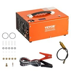 Воздушный компрессор Vevor, 30Mpa/4500PSI, AC120V, 500W цена и информация | Компрессоры | pigu.lt