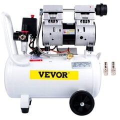 Suspausto oro kompresorius Vevor, 30L, 850W, 115 PSI kaina ir informacija | Kompresoriai | pigu.lt