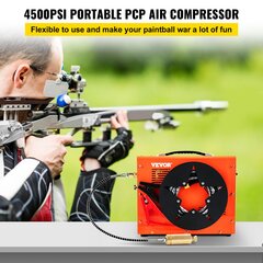 Портативный PCP компрессор Vevor, 350W, 4500 PSI цена и информация | Компрессоры | pigu.lt