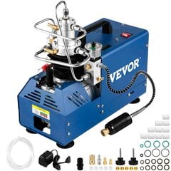 Электрический высоконапорный воздушный компрессор Vevor, 1800 W, 4500 PSI, 2800 об/мин цена и информация | Компрессоры | pigu.lt