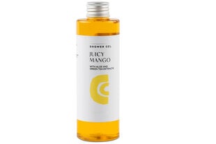 Dušo želė JUICY MANGO su alavijo ir žaliosios arbatos ekstraktais, 200 ml цена и информация | Масла, гели для душа | pigu.lt